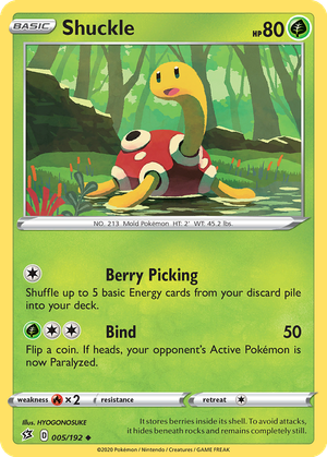 Shuckle card image