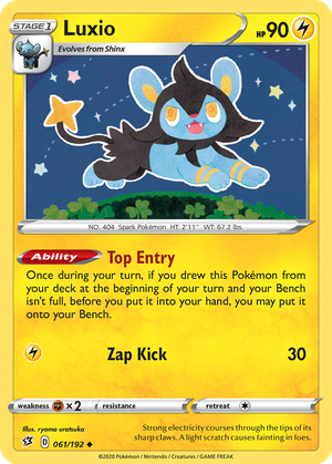 Luxio card image