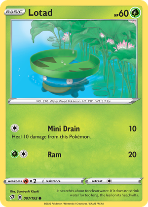 Lotad card image