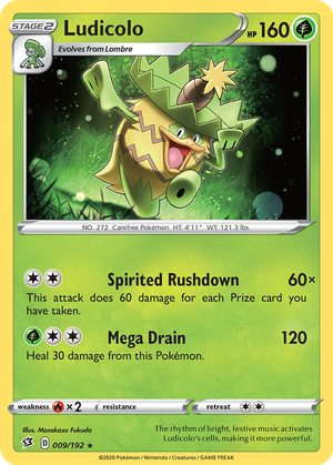Ludicolo card image