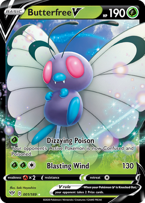 Butterfree V card image