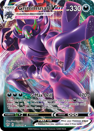 Grimmsnarl VMAX card image