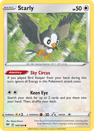 Starly card image