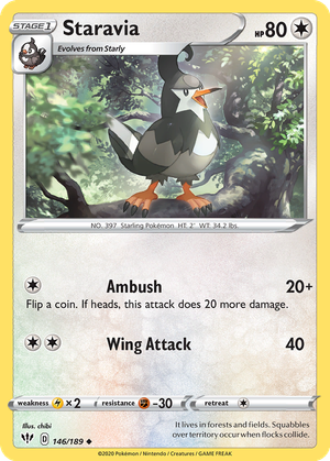 Staravia card image