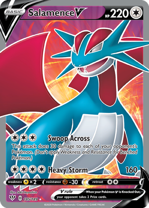 Salamence V card image