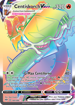 Centiskorch VMAX card image