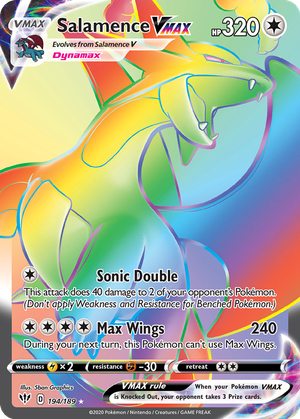 Salamence VMAX card image