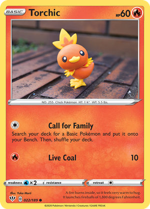Torchic card image