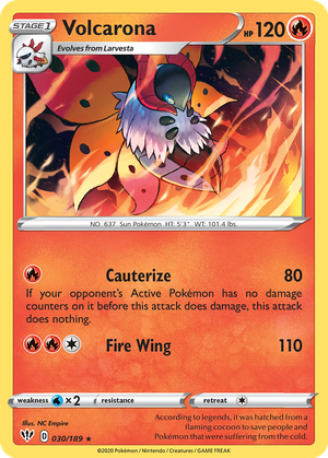 Volcarona card image