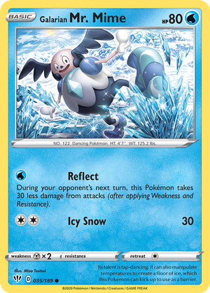Galarian Mr. Mime card image
