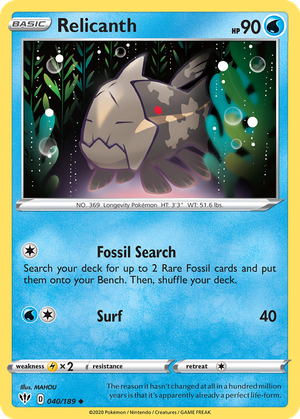 Relicanth card image