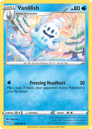 Vanillish card image