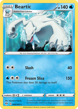 Beartic card image