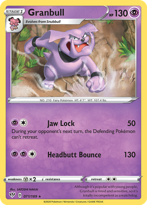 Granbull card image