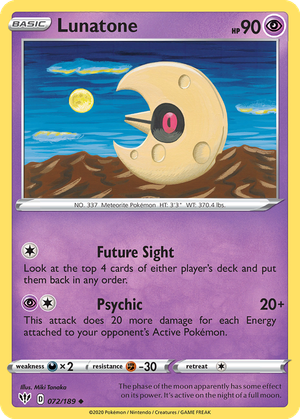 Lunatone card image