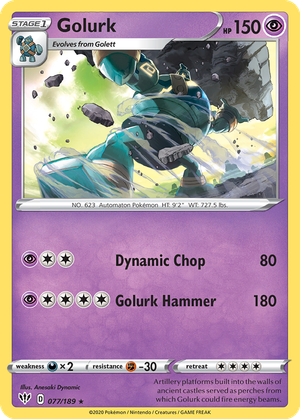 Golurk card image