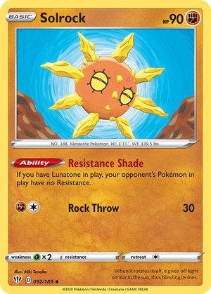 Solrock card image