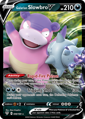 Galarian Slowbro V card image