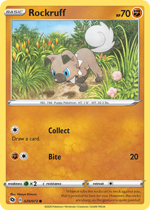 Rockruff card image