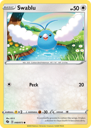 Swablu card image