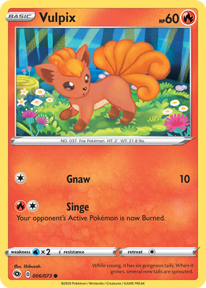 Vulpix card image