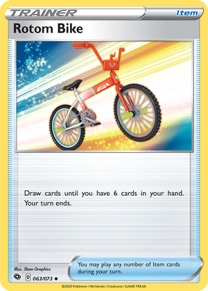 Rotom Bike card image