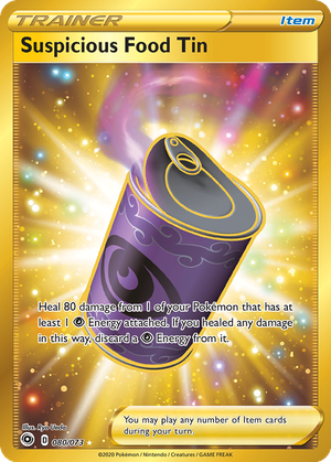 Suspicious Food Tin card image