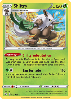 Shiftry card image