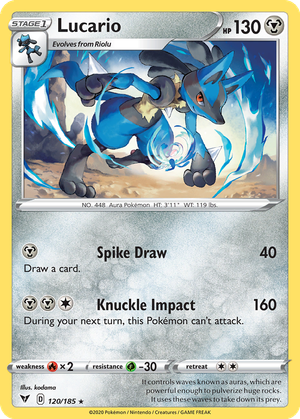 Lucario card image