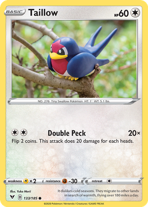 Taillow card image
