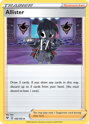 Allister card image