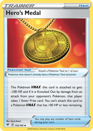 Hero's Medal card image