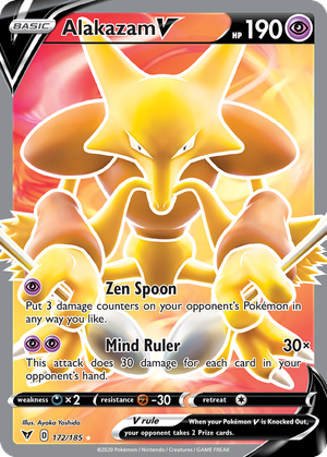 Alakazam V card image