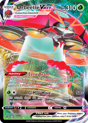 Orbeetle VMAX card image
