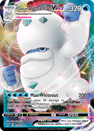 Galarian Darmanitan VMAX card image