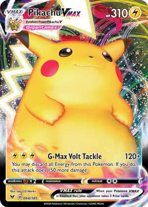 Pikachu VMAX card image