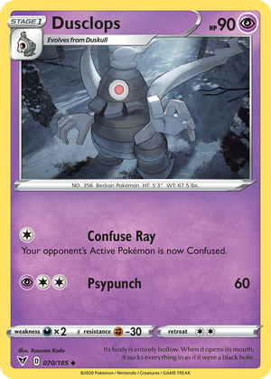Dusclops card image