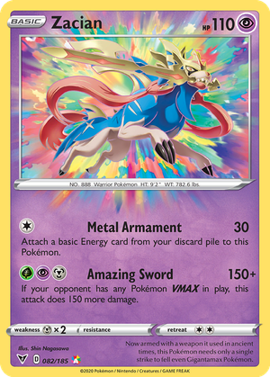Zacian card image