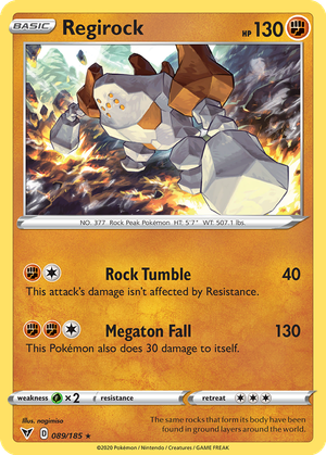 Regirock card image