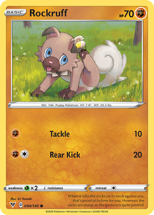 Rockruff card image