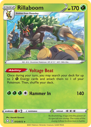 Rillaboom card image