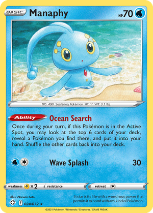 Manaphy card image