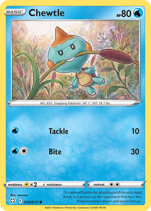 Chewtle card image