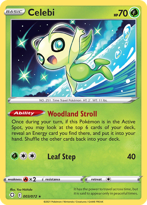 Celebi card image