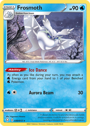 Frosmoth card image