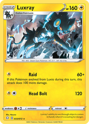 Luxray card image