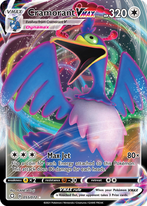 Cramorant VMAX card image