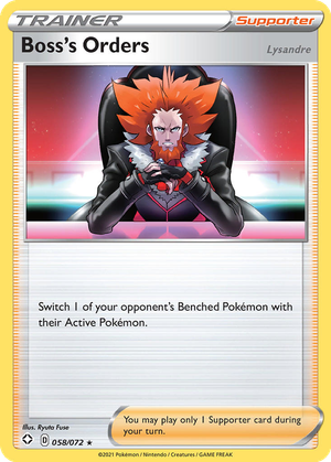 Boss's Orders (Lysandre) card image
