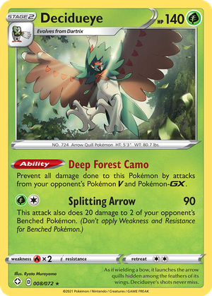 Decidueye card image