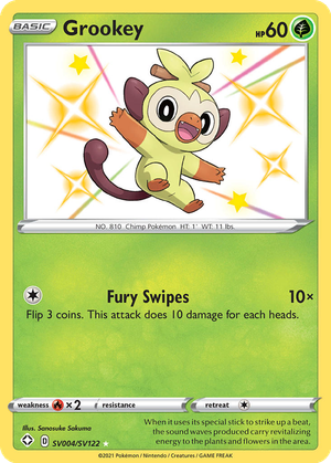 Grookey card image